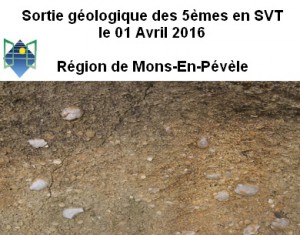 Sortie geologique - SVT - 5èmes